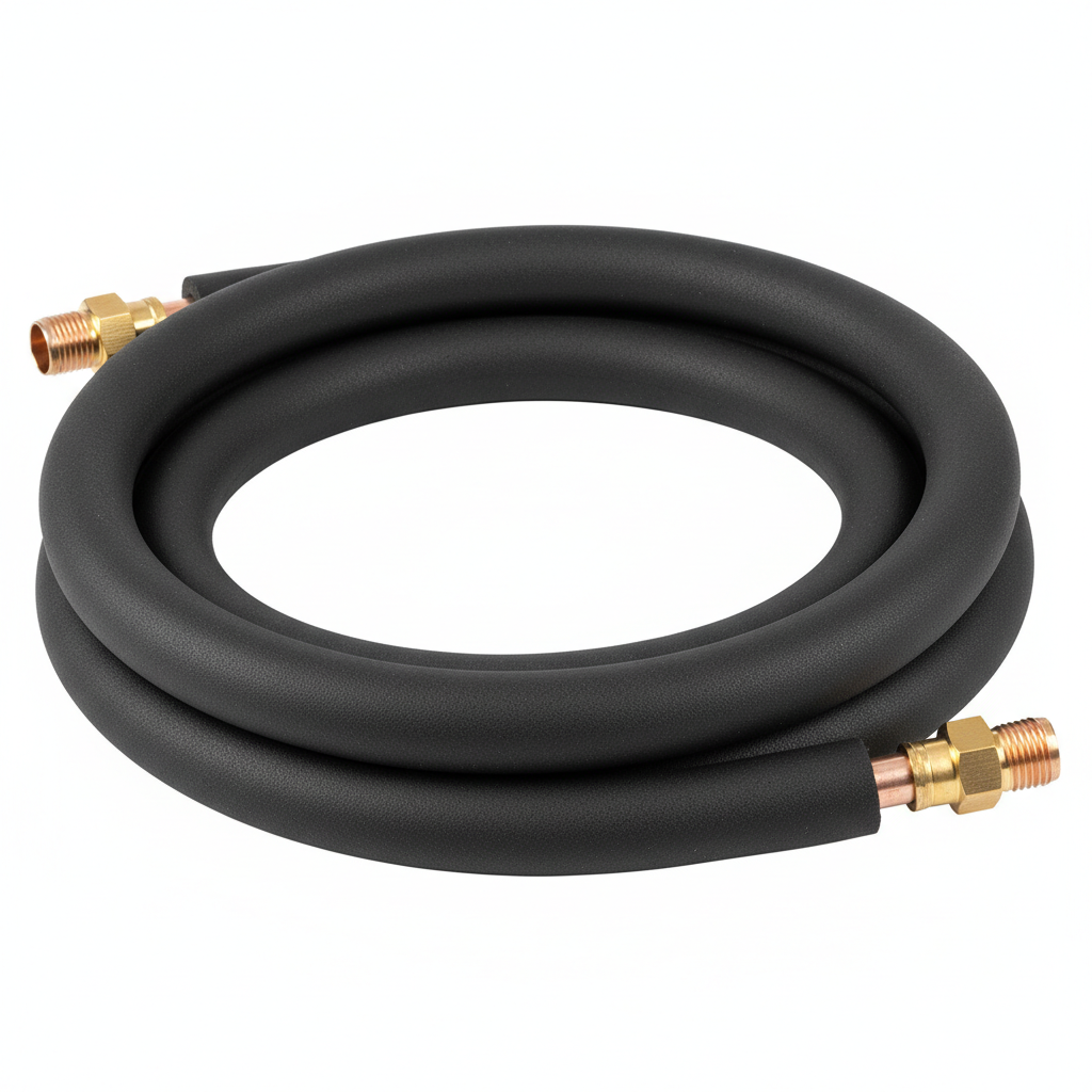 Ottocool 5/8″ VRF Gummi-isoliertes Kupferrohr