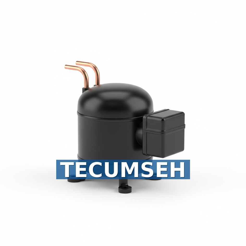 Tecumseh AJ 2464 P – TZ 1,5 PS 380 V R -404A Hermetischer Kompressor mit Ventil (TAJ 2464 Z)