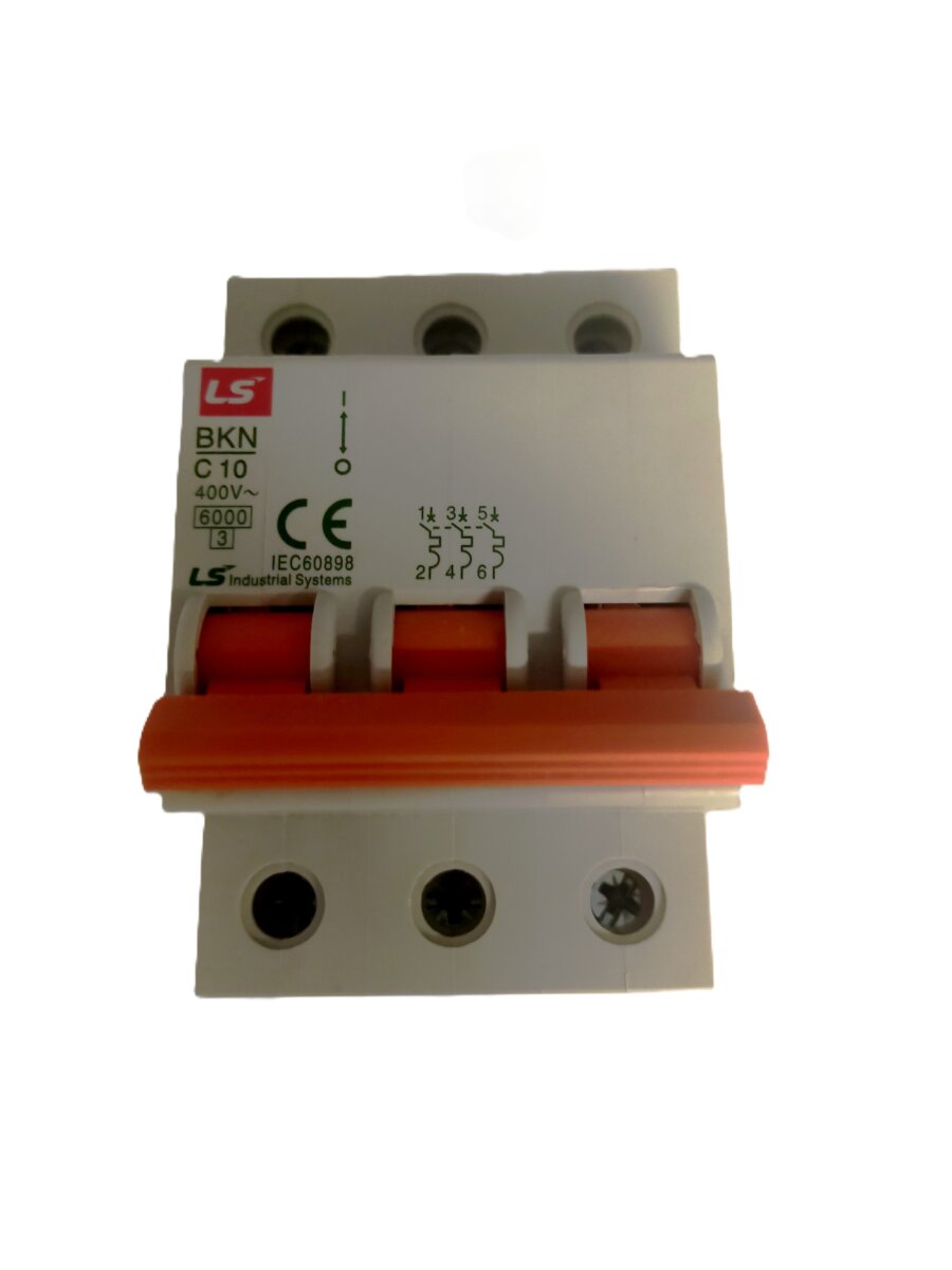 3-Phasensicherung 3-polig 400V 10A