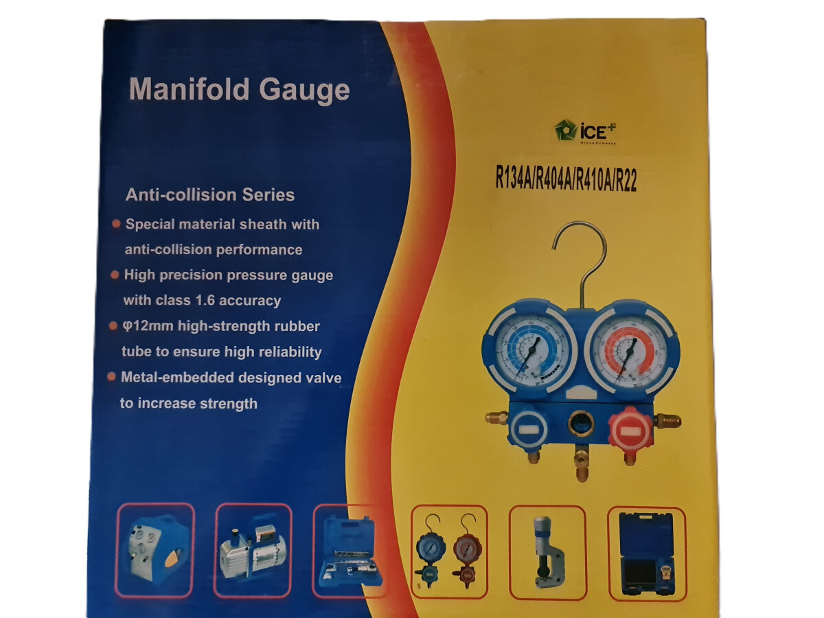 ICE+ Monteurhilfe, analog R134a,R404A,R410A,R22