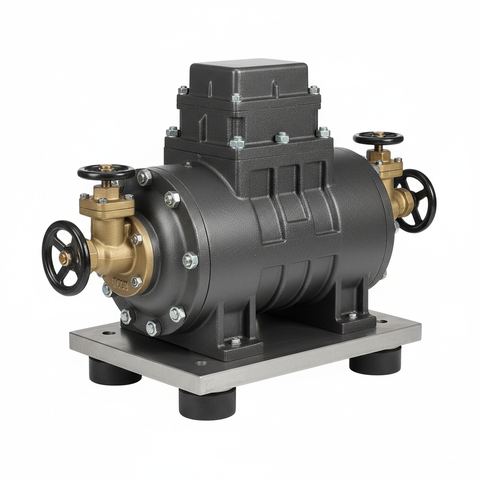 Refcomp SP4HF 120E – 12 PS halbhermetischer Kompressor – Mittel- und Hochdruck